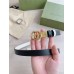 Gucci GG Marmont Reversible Belt 20MM in Black/White Leather