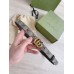 Gucci GG Marmont Reversible Belt 20MM in GG Canvas and Brown Leather