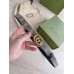 Gucci GG Marmont Reversible Belt 20MM in GG Canvas and Black Leather
