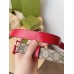 Gucci Supreme GG Marmont Belt 30MM with Red GG Buckle