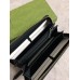 Gucci Zip Around Wallet In Beige GG Supreme Canvas