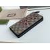 Gucci Zip Around Wallet In Beige Kingsnake Print GG Supreme