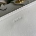 Gucci Medium Tote Bag with Double G in White Calfskin