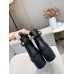 Gucci Ankle Boots in Black Leather with Crystals Strap