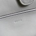 Gucci Small Tote Bag with Double G in White Calfskin