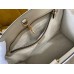 Gucci Small Tote Bag in White GG Supreme Canvas with Leather