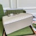 Gucci Small Tote Bag in White GG Supreme Canvas with Leather
