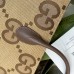 Gucci Medium Tote Bag in Brown Jumbo GG canvas