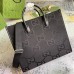 Gucci Medium Tote Bag in Black Jumbo GG canvas Gucci Medium Tote Bag in Black Jumbo GG canvas
