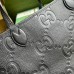 Gucci Large Tote Bag in Black Jumbo GG Leather