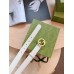 Gucci Blondie Belt 30MM in White Leather