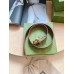 Gucci Blondie Belt 30MM in Brown Suede Calfskin