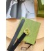 Gucci Blondie Belt 30MM in Black Suede Calfskin