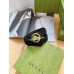 Gucci Blondie Belt 30MM in Black Suede Calfskin