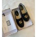 Gucci Espadrilles in Black Matelasse Leather with Double G