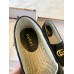 Gucci Espadrilles in Black Matelasse Leather with Double G