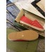 Gucci Espadrilles in Red Matelasse Leather with Double G