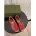 Gucci Espadrilles in Red Matelasse Leather with Double G