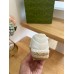 Gucci Espadrilles in White Matelasse Leather with Double G