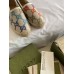 Gucci Espadrilles In Multicolor GG Linen Canvas