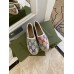 Gucci Espadrilles In Multicolor GG Linen Canvas