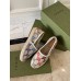 Gucci Espadrilles In Multicolor GG Linen Canvas