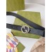 Gucci Blondie Belt 40MM in Black GG Supreme Canvas