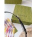 Gucci Blondie Belt 40MM in Black GG Supreme Canvas