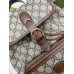 Gucci Interlocking G Backpack in Beige GG Supreme Canvas