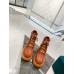 Gucci Brown Leather Ankle Boots With Interlocking G