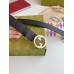 Gucci Blondie Belt 30MM in Black Debossed GG Leather