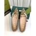Gucci Ballet Flats in GG Canvas with GUCCI Metal