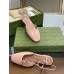 Gucci T-strap Ballet Flats in Light Pink Patent Calfskin