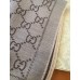 Gucci Double GG Jacquard Wool Scarf in Beige and Brown