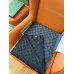 Gucci Double GG Jacquard Wool Scarf in Grey and Black