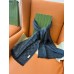 Gucci Double GG Jacquard Wool Scarf in Grey and Black