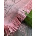 Gucci Double GG Jacquard Wool Scarf in Graphite and Pink