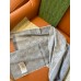 Gucci Double GG Jacquard Wool Scarf in Silver and Grey