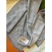 Gucci Double GG Jacquard Wool Scarf in Silver and Grey