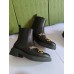 Gucci Chelsea Boots in Black Leather with Chain