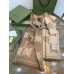 Gucci GG Jacquard Wool Scarf in Brown and Beige
