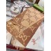 Gucci GG Cashmere Jacquard Scarf in Beige and Brown