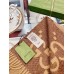 Gucci GG Cashmere Jacquard Scarf in Beige and Brown