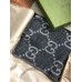 Gucci GG Jacquard Wool Scarf in Grey and Light Grey