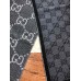 Gucci GG Jacquard Wool Scarf in Grey and Light Grey