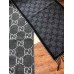 Gucci GG Jacquard Wool Scarf in Grey and Light Grey