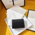 Gucci Horsebit 1955 Card Case Wallet in Black Calfskin