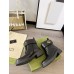 Gucci Ankle Boots in Black Leather with Double G