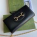 Gucci Horsebit 1955 Chain Wallet in Black Calfskin