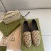Gucci Womens Jordaan Loafers in Maxi GG canvas